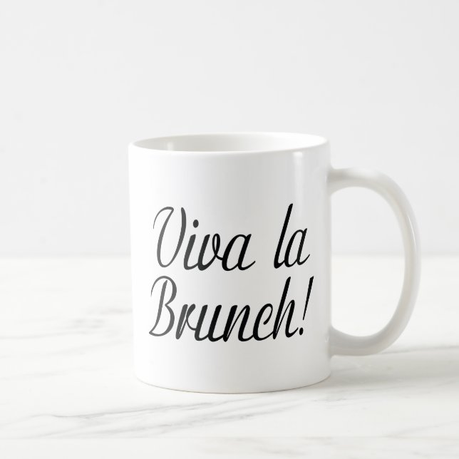 Viva La Brunch Coffee Mug (Right)