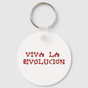 Viva La Evolucion Key Ring