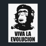 Viva la Evolucion Postcard<br><div class="desc">Cool,  original & funny "VIVA LA EVOLUCION"(Go Evolution) design.</div>
