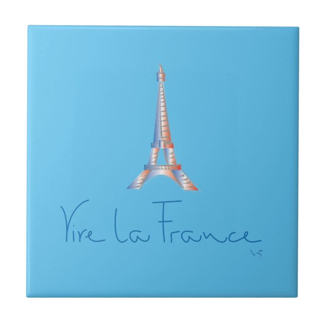 Viva La France French Tile (Front)