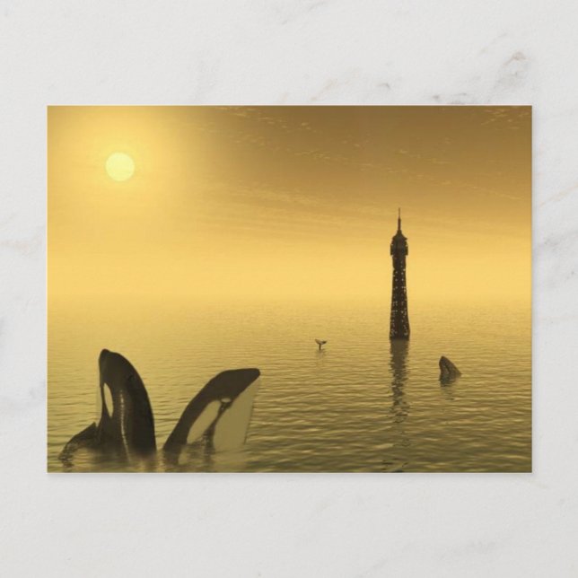 Viva La France Postcard (Front)