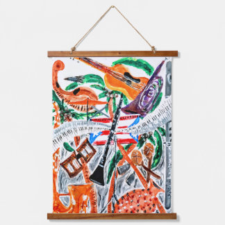 Viva La Música Hanging Tapestry