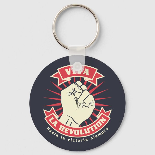 Viva La Revolution Key Ring (Front)