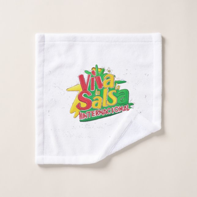Viva la Salsa Internacional Bath Towel Set (Wash Cloth)