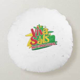 Viva la Salsa Internacional Round Cushion