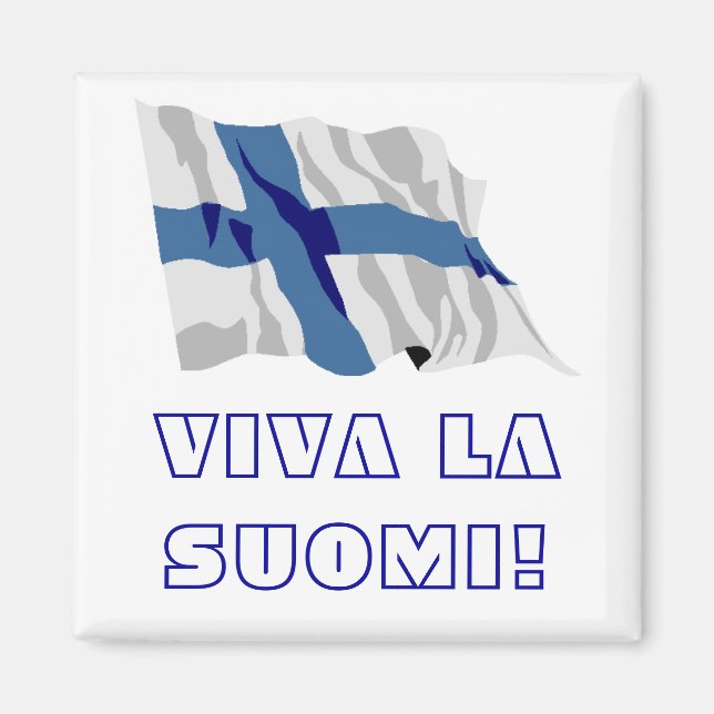 VIVA LA SUOMI! MAGNET (Front)