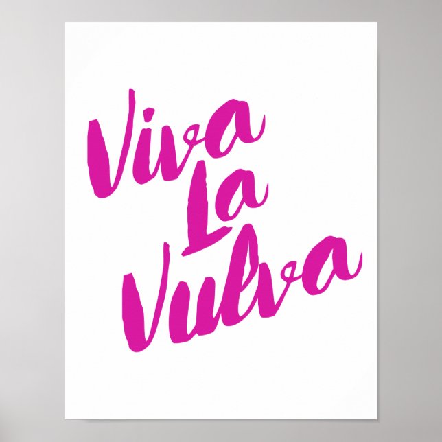 Viva La V Poster (Front)