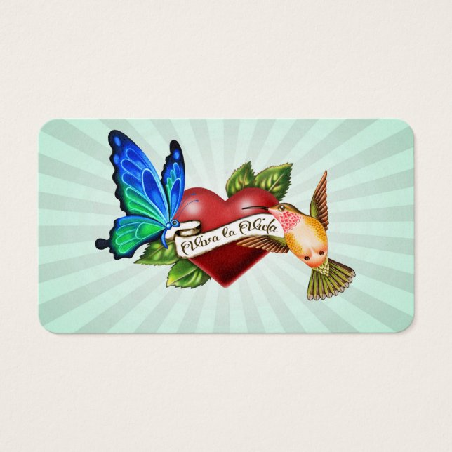 Viva la Vida Tattoo Gift Tag (Front)