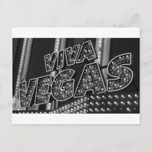 Viva Las Vegas Postcard