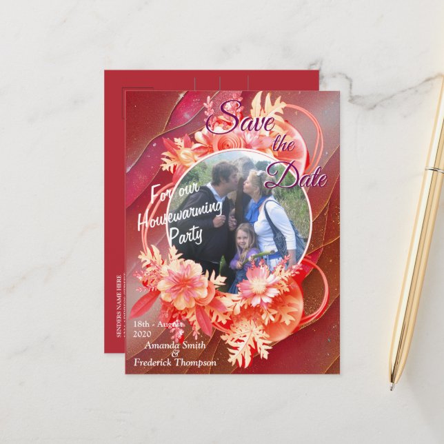 Viva Magenta 2023 Announcement Postcard (Front/Back In Situ)