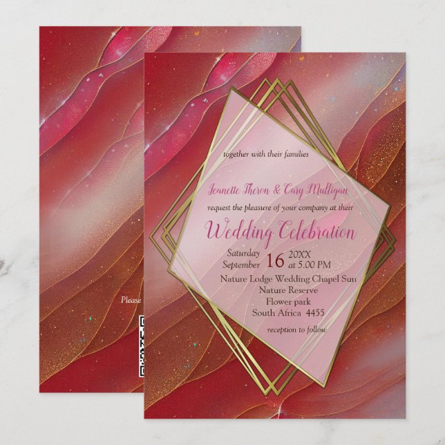 Viva Magenta 2023 Invitation (Front/Back)