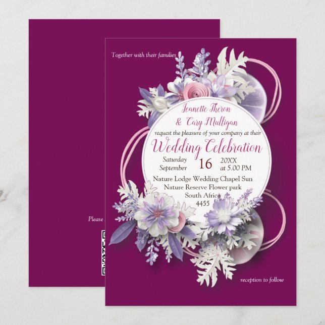 Viva Magenta 2023 Invitation (Front/Back)