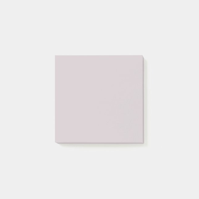 Viva Magenta Collection: Gray Lilac Post-it Notes (Front)