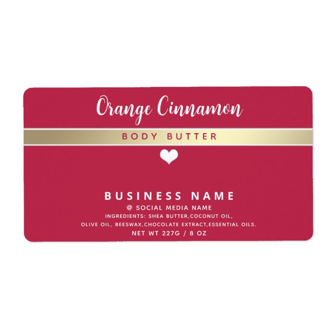 Viva magenta Simple modern white heart product  (Front)