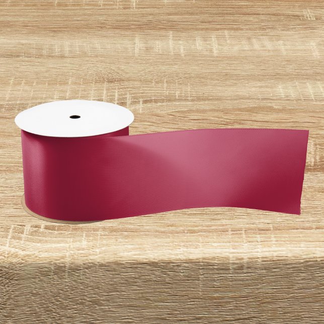 Viva Magenta Solid Colour Satin Ribbon (Creator Uploaded)