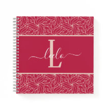 Viva Magenta Trippy Organic Patterned