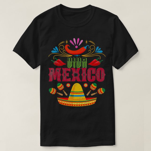 Viva Meico  T-Shirt (Design Front)