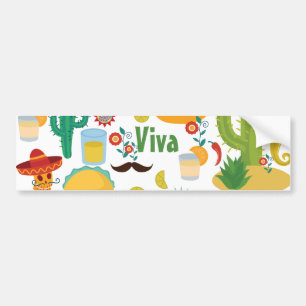 viva mexico bumper sticker