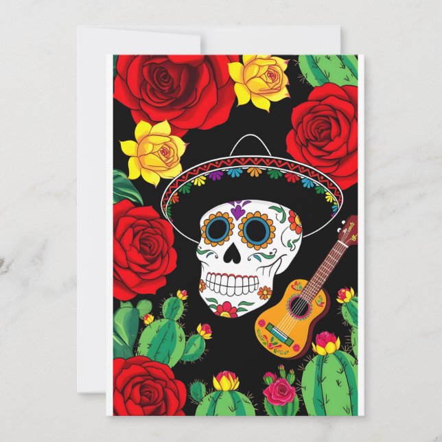 Viva Mexico Celebration Card (Front)