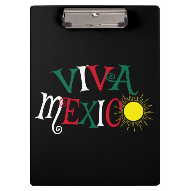 Viva Mexico Clipboard (Front)