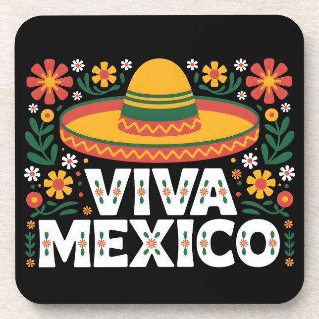Viva Mexico Coaster (Front)