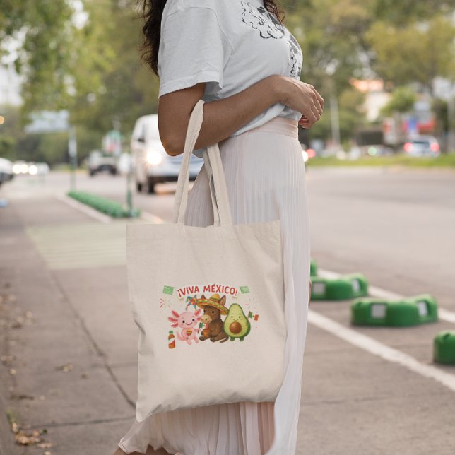 ¡Viva México! Cute Cultural Tote Bag (Creator Uploaded)