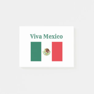 Viva Mexico Flag Post-it Notes