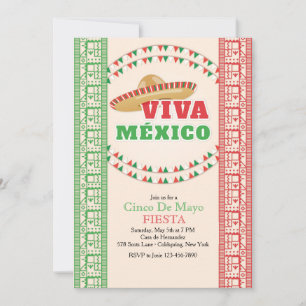 Viva Mexico Invitation