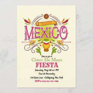 Viva Mexico Invitation