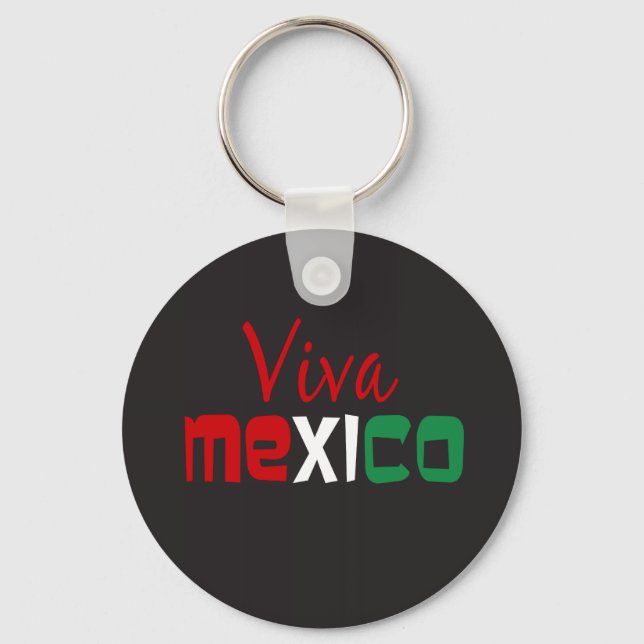 Viva Mexico Key Ring (Front)