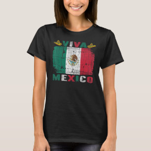 Viva Mexico Mexican independence day  I Love Mexic T-Shirt