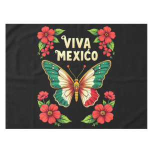 Viva Mexico Mexican Independence Day Tablecloth