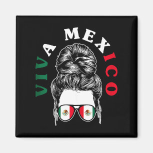 Viva mexico mexican pride flag mexico rootsViva me Magnet