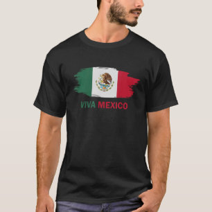 Viva Mexico Mexico Flag Independence Day 2022 T-Shirt