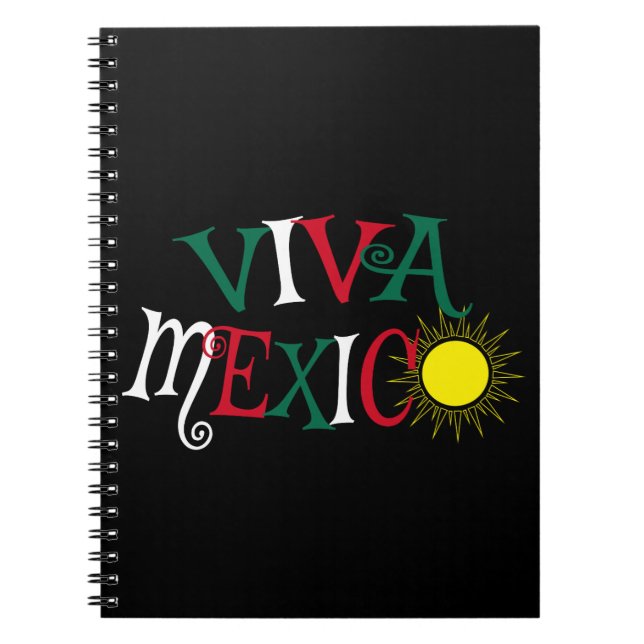Viva Mexico Notebook (Front)