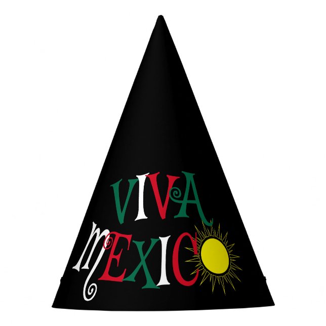 Viva Mexico Party Hat (Front)