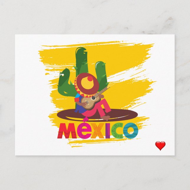 Viva Mexico Postcard (Front)