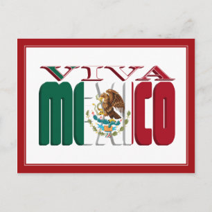 VIVA MEXICO POSTCARD
