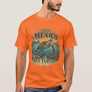 Viva Mexico Sea Turtle Vintage Adventure Tee