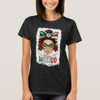 Viva Mexico-Shirt Women Mexican Flag Independence