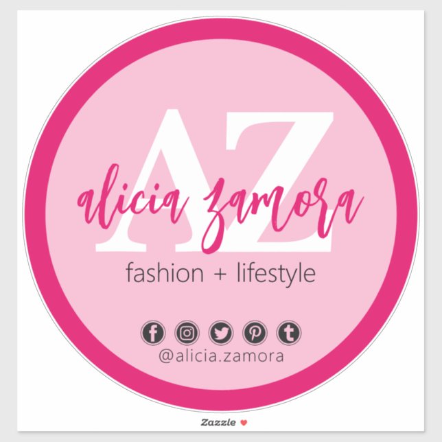 Viva Modern Magenta Social Media Influencer Custom (Sheet)