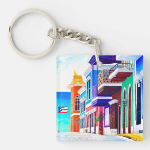 ¡Viva Puerto Rico! Key Ring