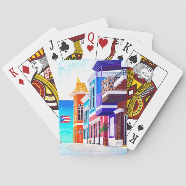 ¡Viva Puerto Rico! Playing Cards (Back)