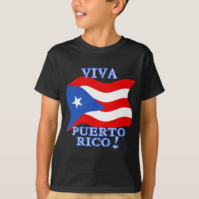 Viva Puerto Rico Products T-Shirt (Front)