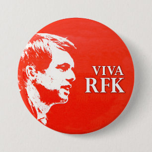 Viva RFK 7.5 Cm Round Badge