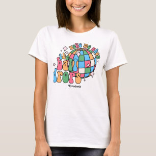 Viva Tropica Retro Happy New Year Party T-Shirt