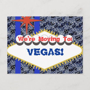 Viva Vegas! Announcement Postcard