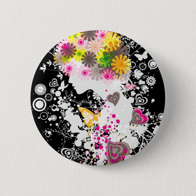 Vivace 6 Cm Round Badge (Front)