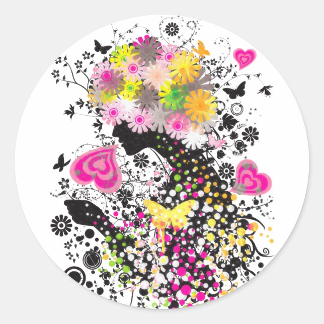 Vivace Classic Round Sticker (Front)