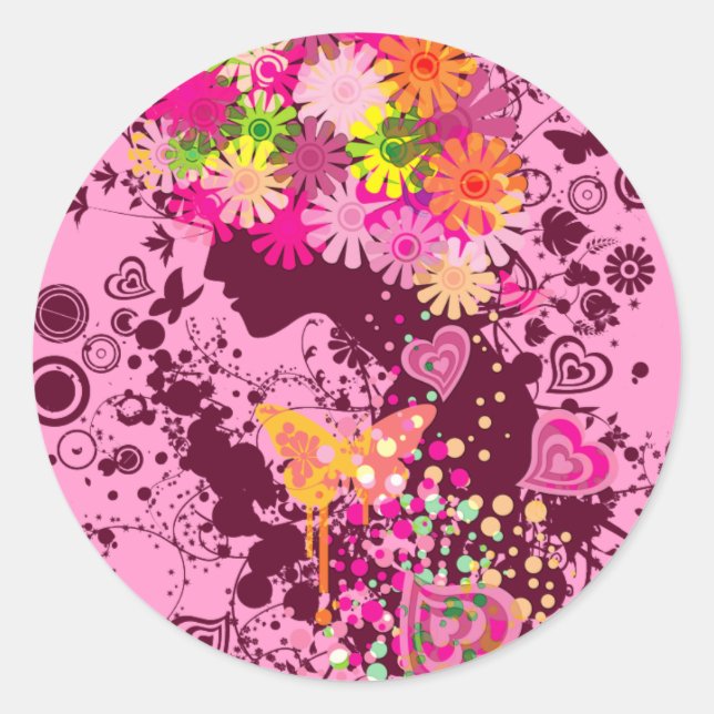 Vivace Classic Round Sticker (Front)